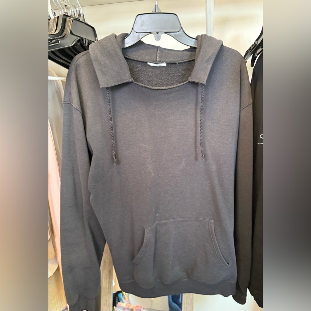 Black hoodie